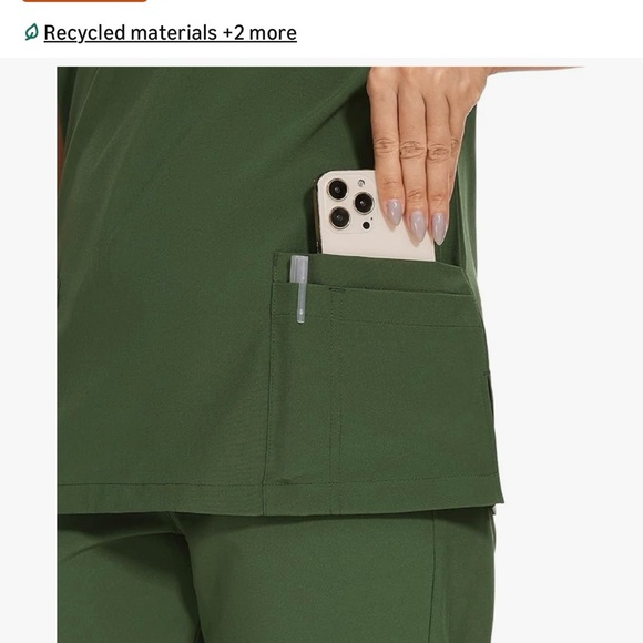 Green Scrub Set - Picture 3 of 5